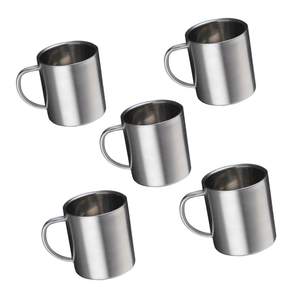Tasse en aluminium vaisselle artisanale bière et tasse à café en aluminium fabrication Inde - Product Image 2
