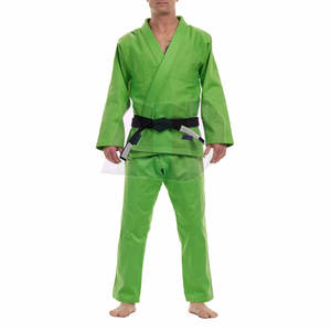 Conjuntos de Uniformes de BJJ Personalizables con Costuras Resistentes, Logotipo Frontal, Traje de Entrenamiento Profesional para un Rendimiento Mejorado - Product Image 1