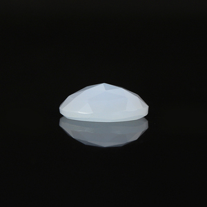 Piedras Preciosas de Calcedonia Azul Agua Natural, Tallado de Flores, Cabujón, Gemas Sueltas, Certificadas por Terceros, Gopika Exports, Joyería Fina - Product Image 4