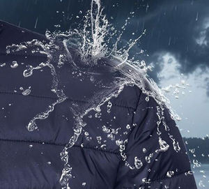 Gran oferta de invierno, chaqueta acolchada ligera de Color azul marino con capucha, fabricante de prendas de vestir exteriores resistentes al agua en Pakistán - Product Image 5