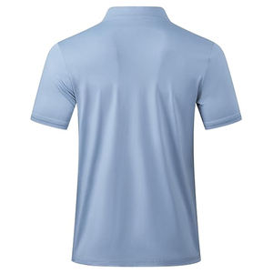 เสื้อเชิ้ตผ้าฝ้าย100% ผู้ชายผ้าถักแบบลำลองกันรอยยับ3ปุ่มสไตล์คลาสสิกสำหรับใส่เล่นเทนนิส - Product Image 3