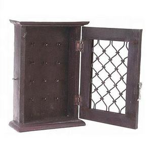 Top produit en bois massif décoratif suspendu mural en bois d'acacia étagère murale de haute qualité fabriqué à la main cloison salon - Product Image 1