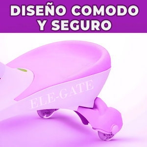 Divertente e Sicuro Gioco Auto-Twister per Bambini con Quattro Ruote - Product Image 3