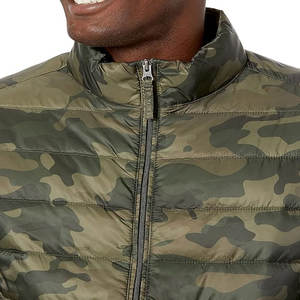 Vente en gros Veste de luxe coupe-vent chaude d'hiver Veste bouffante brillante pour hommes Veste extérieure en duvet épaisse pour homme - Product Image 4