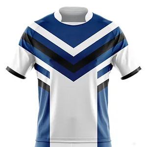 ชุดกีฬารักบี้เข้ารูปชุดเครื่องแบบเล่นกีฬารักบี้มาใหม่ชุดฝึกแบบเข้ารูปพร้อมชื่อและหมายเลขที่กำหนดเองได้ - Product Image 5