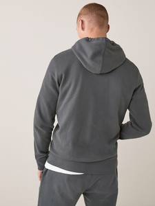 Sweat à capuche pour hommes nouvelle mode couleur unie sweat-shirt zippé à séchage rapide confortable et élégant pour la marfa internationale - Product Image 4