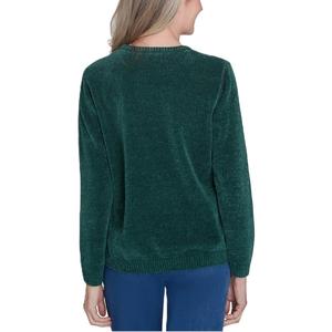 Suéter de Invierno para Mujer, Diseño Casual, 100% Acrílico, Anti-Pilling, con Logotipo Personalizable y Alta Calidad - Product Image 4