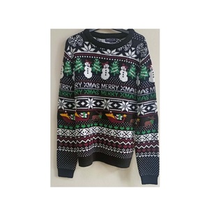 Pull ras du cou pour hommes Premium 100% acrylique printemps chaud confortable sensation polyvalente superposition couleur personnalisée - Product Image 5