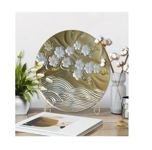 Jarrón de mesa de Metal con estilo contemporáneo, pieza decorativa de pared de suelo versátil moderna para el hogar o la oficina - Product Image 4