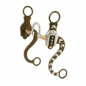 Bits équins à bouche moyenne en fer doux Tack Saddlery Western Bits en acier inoxydable Horse Training Riding - Product Image 5