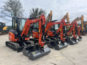 Mini-excavatrice à vendre, acheter une mini-excavatrice CE/EPA de 1,5 tonne, 2 tonnes, 3 tonnes, mini-excavatrice pas chère avec pince hydraulique à bon prix, Kubota. - Product Image 6