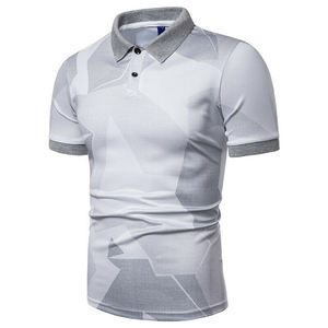 Camiseta de Jersey de talla grande estirable de alta calidad para hombre, cómoda, transpirable, de media manga, logotipo personalizable, sublimación de Color - Product Image 6