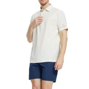 Polo informal de negocios para hombre, camisetas de manga corta en blanco lisas negras, camiseta de Golf deportiva con logotipo bordado con impresión personalizada - Product Image 3