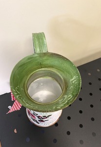 Arrosoirs peints à la main, Vase à fleurs en fer Shabby Chic pichet Vase à fleurs pour la décoration de la maison décor de cuisine de la ferme - Product Image 4