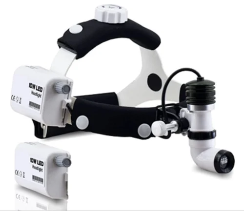 MARS DENTAL ENT SURGICAL HEADLIGHT SURGICAL LED 10W HIGH BRIGHTNESS WITH CARRY BAG...