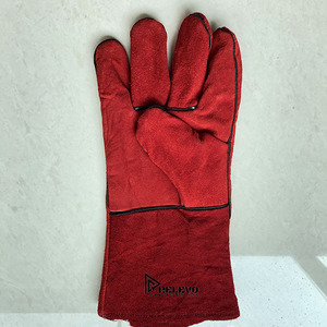 Guantes de Trabajo de Cuero Industriales Personalizados, Resistentes al Calor, para Soldadura, Seguridad en Fábrica, Construcción y Trabajo - Product Image 3