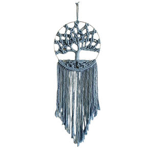เครื่องดักความฝัน macrame ที่ได้รับความนิยมสูงสุดออกแบบมาเป็นพิเศษสำหรับตกแต่งผนังอุปกรณ์ตกแต่งบ้านราคาจำนวนมาก - Product Image 5