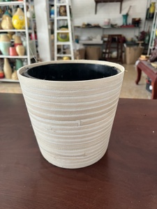 Pot de fleurs en bambou naturel, pot de plantes en bambou, vente en gros, pot de fleurs en bambou naturel, décoration écologique pour la maison - Product Image 5