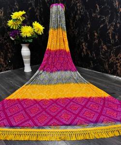 Caftan de luxe brodé de satin perlé avec Dupattas Boutique Design Gharara costume pour les femmes fête de mariage - Product Image 5