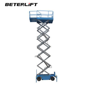 Мобильная ножничная подъемная платформа BETERLIFT 500 кг для высотных работ, с аккумуляторным питанием, одобренная CE - Product Image 5