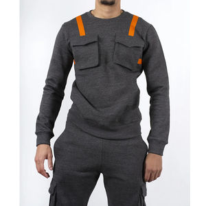 Colección Invierno 2025, Conjunto de Sudadera y Pantalones Deportivos Casuales Transpirables 100% Poliéster, Diseño Personalizado Impreso de Alta Calidad, Venta al Por Mayor - Product Image 1