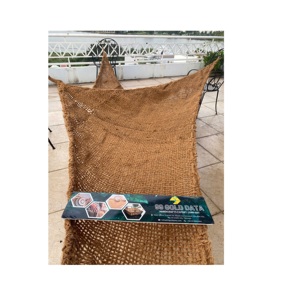 ตาข่ายบังแดดสีน้ำตาลสี่เหลี่ยมกันลมใช้สำหรับกลางแจ้งใช้ในสวนลานบ้านสระน้ำกันรังสียูวีสำหรับตั้งแคมป์ - Product Image 1