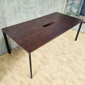 Contemporary Oval Metal Conference <b>Table</b> 200x100 for <b>Office</b> Hotel Dining School & Hospital - Product Image 6
