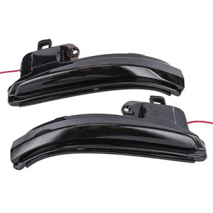 กระจกมองหลัง LED แบบไดนามิกตามลำดับชุดบ่งชี้ MK3โตโยต้า Alphard RAV4 MK5 Lexus LM เลนส์ควันสีส้ม-รถยนต์และ - Product Image 1
