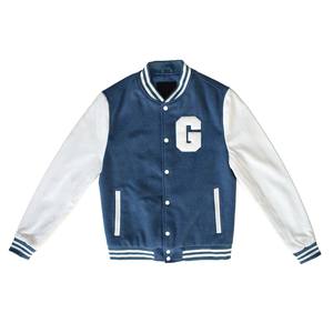 Veste universitaire Lettermen personnalisée Hip Hop Street Style, veste universitaire en laine Lettermen pour hommes à prix de gros - Product Image 6