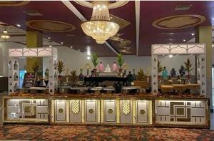 Comptoir de restauration de mariage SS en acier inoxydable de qualité supérieure, roi élégant et durable - Product Image 2