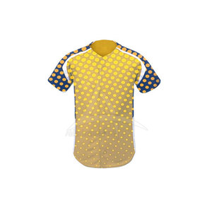 Ensembles d'uniformes de baseball respirants, séchage rapide, haute qualité, 100% polyester, personnalisables, col rond, faible MOQ, prix abordable, pour hommes adultes - Product Image 3