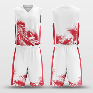 Uniforme de Baloncesto Sublimado de Alta Calidad, 100% Poliéster, Transpirable, Tallas Grandes, Secado Rápido, Etiqueta Personalizada - Product Image 6