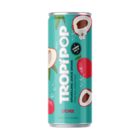 Fabrieksdirect Private Label Vietnam Fruit Sap Sprankelende Koolzuurhoudende Dranken Tropische Smaak HALAL Gecertificeerd 24 Maanden Houdbaar