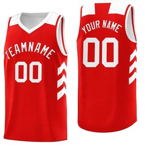 Maillots de basket-ball sans manches réversibles sur mesure du meilleur fabricant, imprimés de joueurs de sport en polyester/coton respirant - Product Image 4