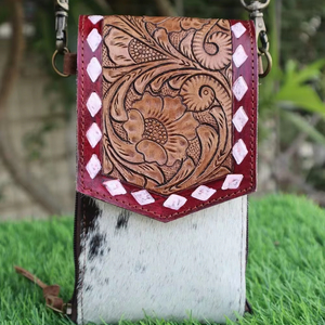 เคสโทรศัพท์หนังแกะสไตล์วินเทจ - Product Image 1