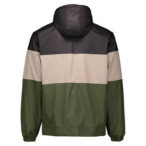 Veste coupe-vent de haute qualité, OEM, imperméable, logo personnalisé, polyester, entièrement imprimé par sublimation, pour homme, vêtements de sport, extérieur - Product Image 2