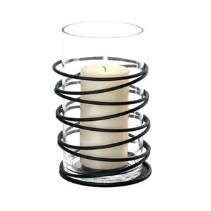 Conjunto de 2 Metal Pilar vela - Product Image 6