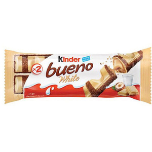 Low Cost <b>White</b> <b>Chocolate</b> Wafer Snack Kinder Bueno <b>White</b> <b>Chocolate</b> Bar 43g Wholesale Supply For Export Very Cheap Wholesale - Product Image 6