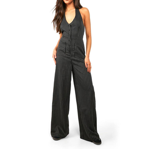 Plus Size Customized Color <b>Casual</b> <b>Women's</b> Breathable Spandex/Cotton <b>Jumpsuit</b> Eco-Friendly Anti-Static High Waist Streetwear All - Product Image 3