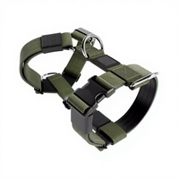 Collier et laisse tactiques pour chien, résistants, testés sous pression, avec boucle en métal classique, rembourrés en mousse solide, doublés en néoprène, avec poignée souple