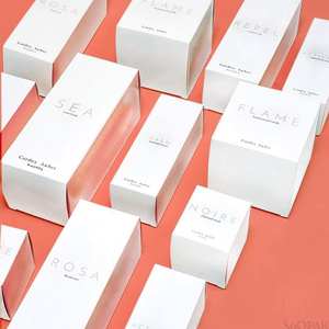 Custom Printed Coffee Cookie <b>Boxes</b> Premium Biscotti Packaging <b>Red</b> Display Window Box Luxury Soap Skincare Moisturizer Gift Box - Product Image 3