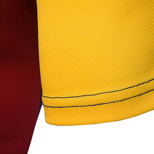 Haute qualité Slim Fit hommes été pour polos couleurs unies broderie Logo en gros pas cher prix éponge vierge - Product Image 5