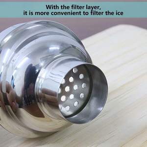 Bulk <b>Sale</b> Stainless Steel Cocktail Shaker <b>for</b> <b>Home</b> Hotel Restaurant Bar Party Using Barware Cocktail Shaker <b>for</b> Making Margarita - Product Image 6