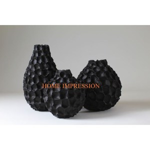 Set of 2 Gold Color Antique Brass Flower <b>Vases</b> and Pots Finest Quality Classic Handmade <b>Unique</b> Fancy Indoor Wedding Flower <b>Vases</b> - Product Image 3