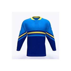 Uniforme de maillot de hockey professionnel sur mesure de haute qualité Canada chemises de hockey sur glace en maille - Product Image 5