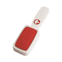 Brosse à peluches en velours plastique de qualité supérieure - Conception à double surface écologique, détails de peinture à chaud, élimination efficace des peluches et des cheveux pour les vêtements
