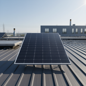 Panneau solaire monocristallin PERC bifacial Rendono 550W pour toiture industrielle - Product Image 3
