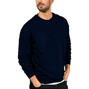 Sweat-shirt pour homme en coton doux et chaud à 100% avec intérieur confortable, conçu pour le streetwear d'automne et le style de tenue quotidien confortable - Product Image 3