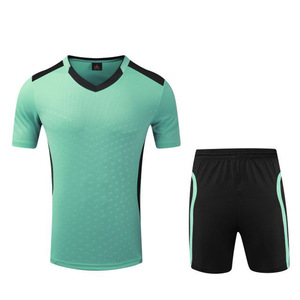 T-shirt en jersey de football rétro personnalisé à coupe étroite pour hommes vêtements de sport d'entraînement pour uniforme d'équipe de club - Product Image 2