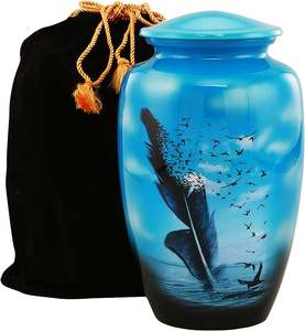 Urnes funéraires en métal et aluminium de style américain très pratiques pour adultes disponibles à prix réduit exclusif - Product Image 2